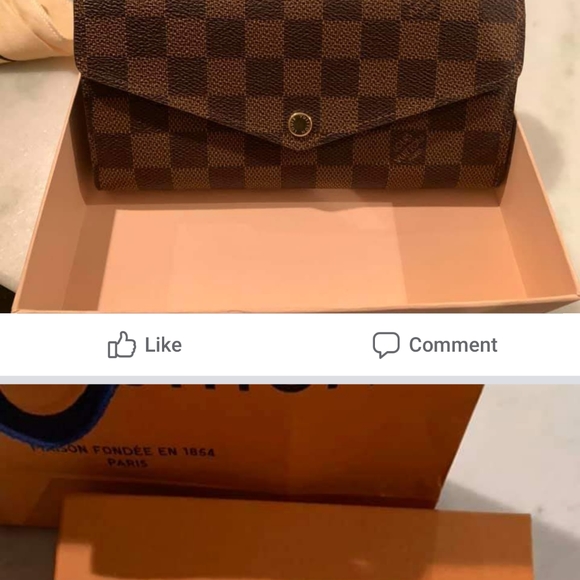 Authentic brand new LOUIS VUITTON Sarah wallet - Picture 5 of 6